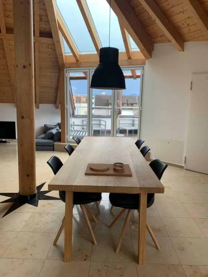 City Dachterassenwohnung Rosenheim Ngoại thất bức ảnh